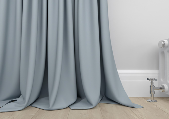 Faux Suede, Duckegg - Made to Measure Curtains - Image 6